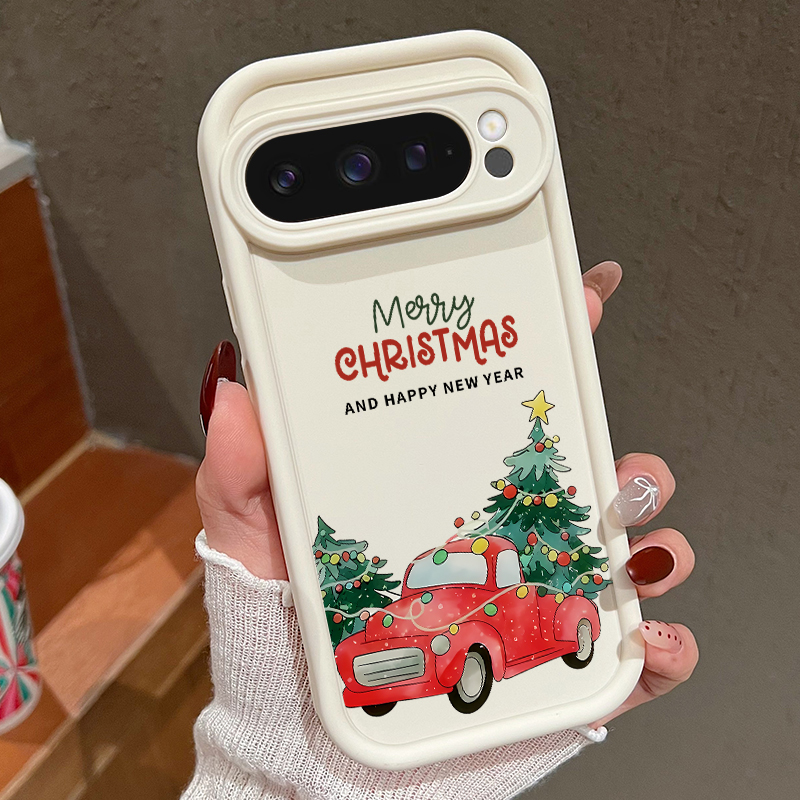 Google Pixel 8A - Рождественский чехол для телефона с изображением