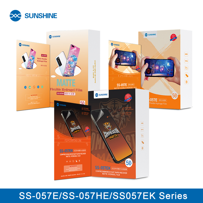 Flexible Tpu Film - SUNSHINE SS-057HE/057E/057EK матовая Гибкая Гидрогелевая пленка