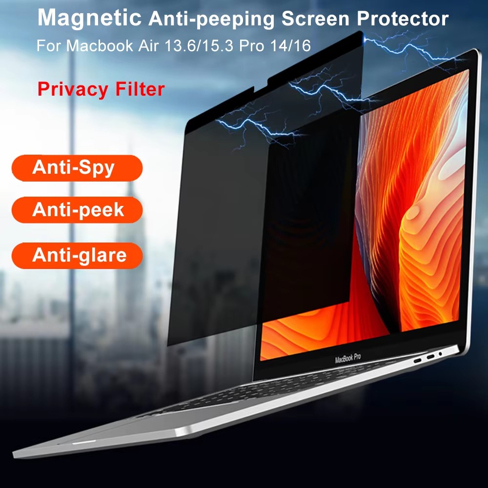 Anti Blue Light Film - Магнитная антишпионская пленка для Mac, магнитный