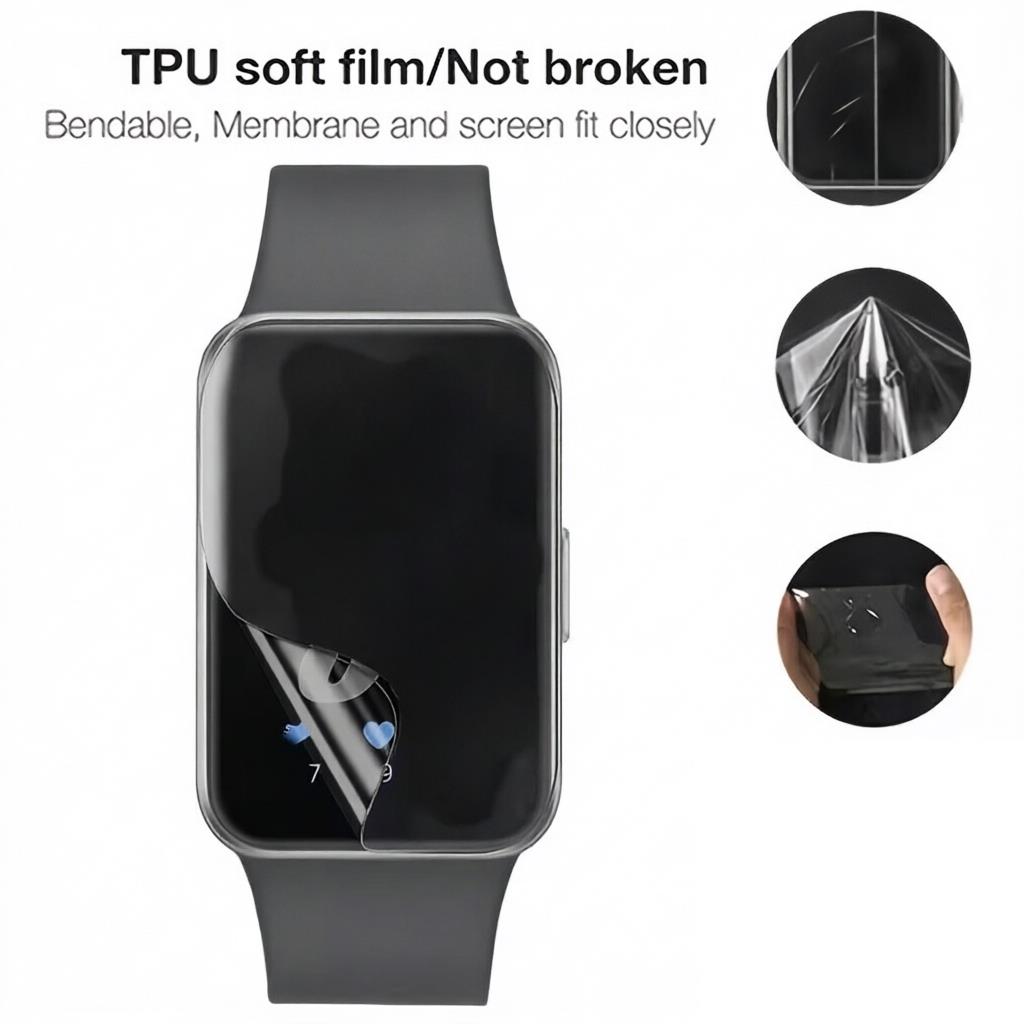 3-5 шт. гидрогелевая пленка дл – обзор и цена Smartwatch Screen Film