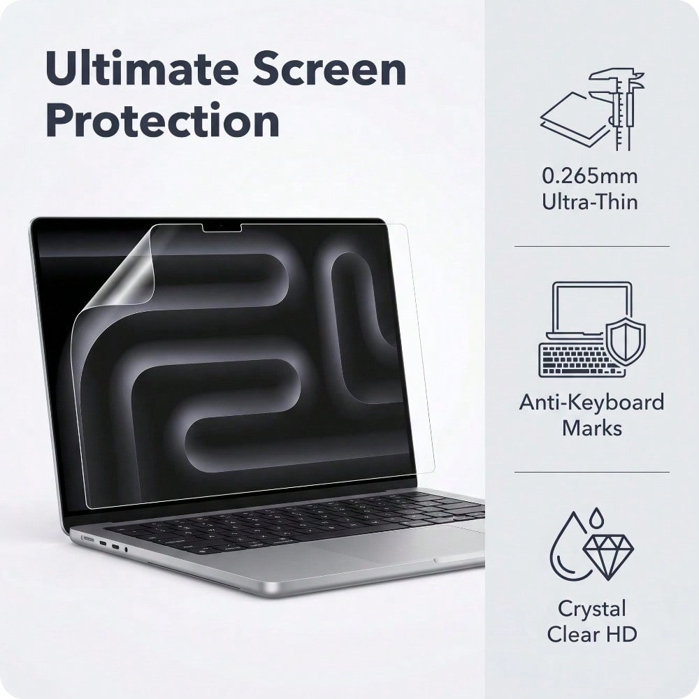 Набор из 5 штук для MacBook Pr – обзор и цена Matte Anti Glare Screen